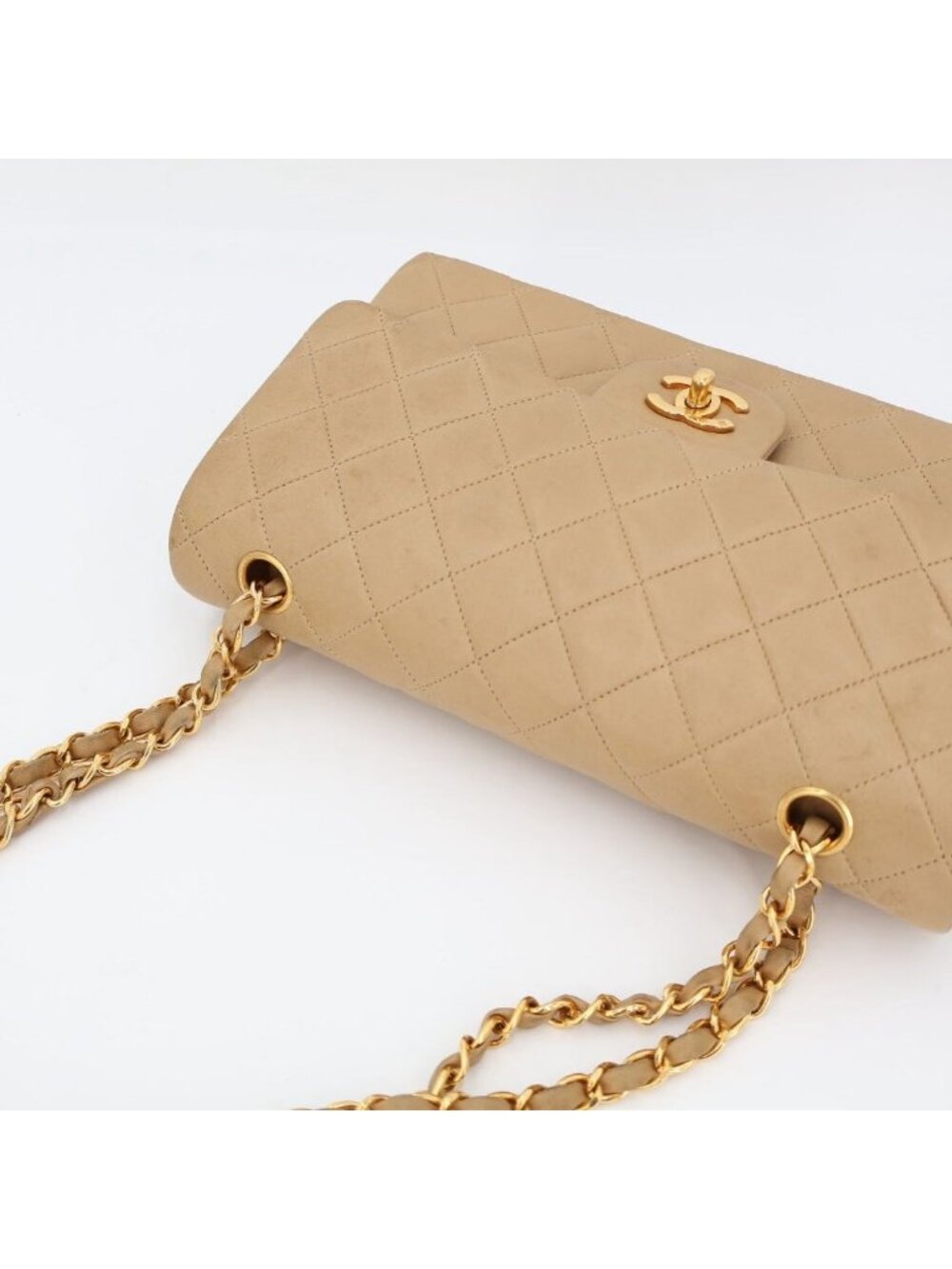 Chanel Quilted 25 Lambskin Double Flap Chain - Picture 8 of 12